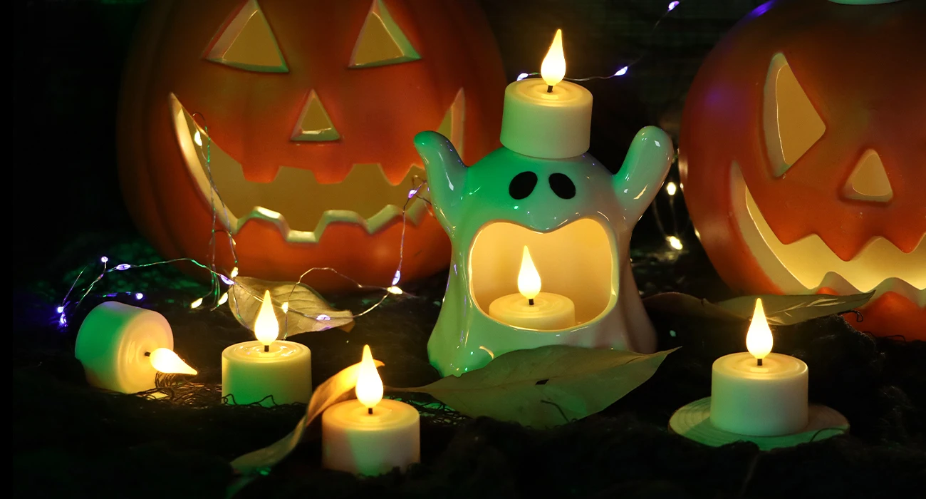 6/12Pcs LED Rechargeable Tealight Flameless Candle Lamp - Image 14