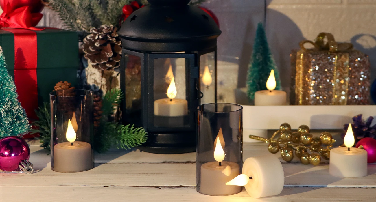 6/12Pcs LED Rechargeable Tealight Flameless Candle Lamp - Image 13