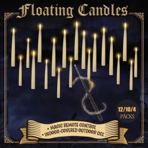 12PCS Floating Flameless Candles